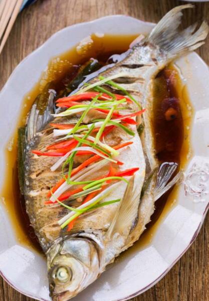 Steamed Wuchang Fish