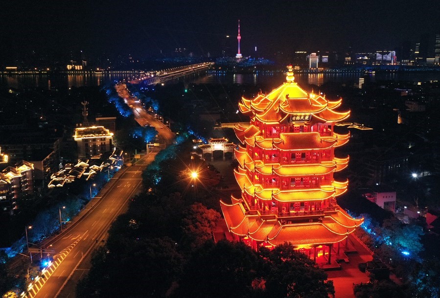 Yellow Crane Tower in Wuhan