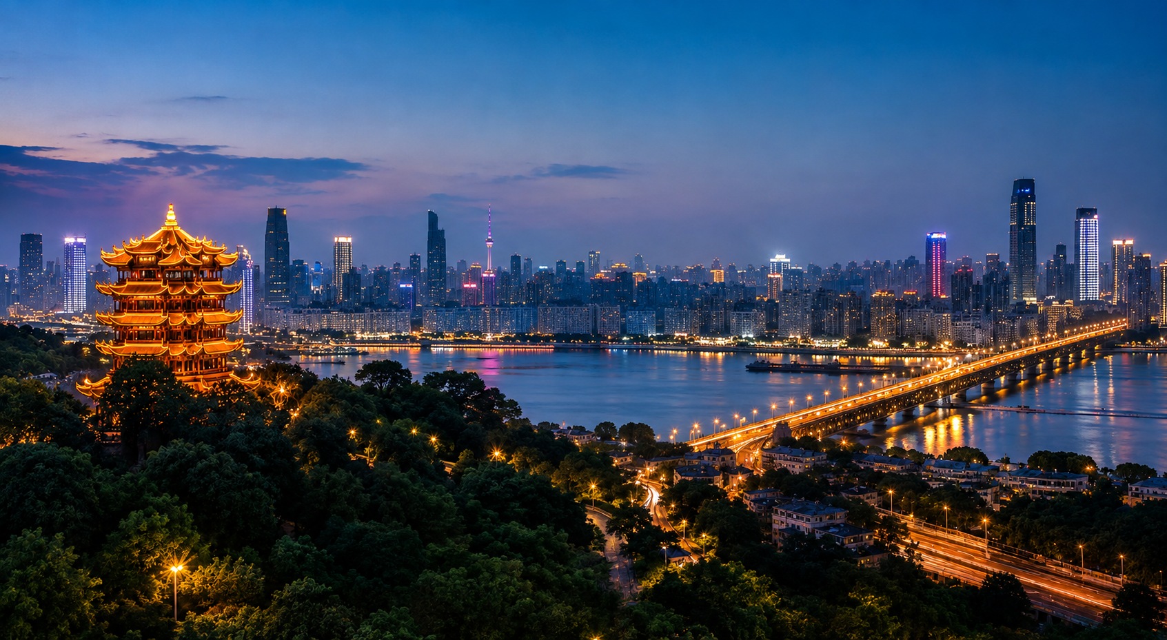 Historic Wuhan waterfront