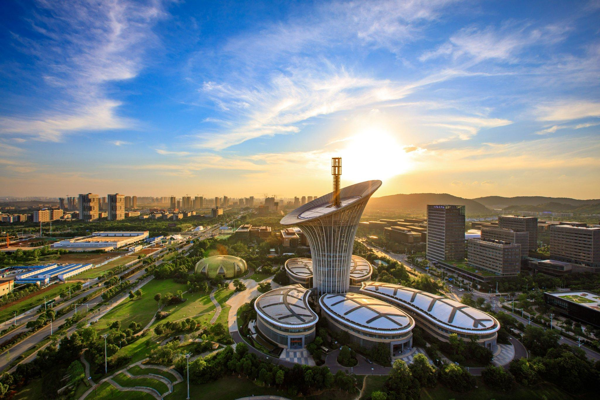 Wuhan skyline